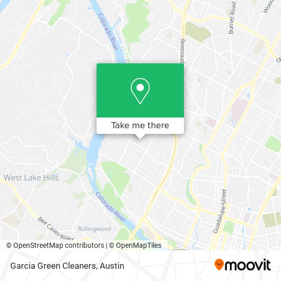 Garcia Green Cleaners map