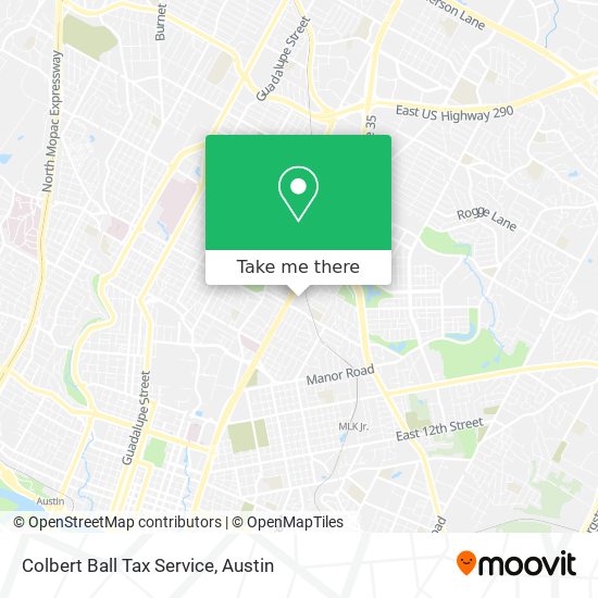 Mapa de Colbert Ball Tax Service