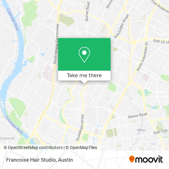 Francoise Hair Studio map