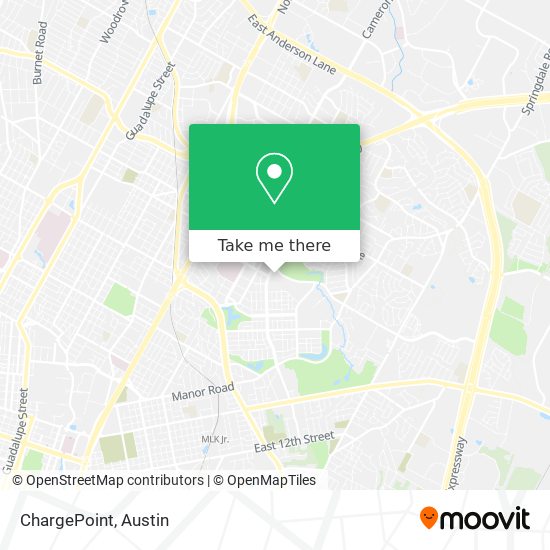 ChargePoint map