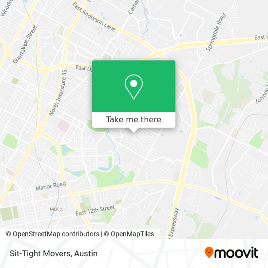 Sit-Tight Movers map