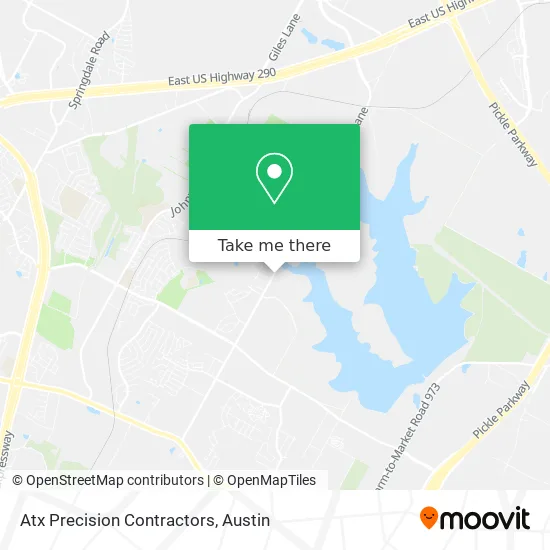 Atx Precision Contractors map