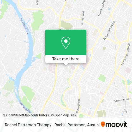 Rachel Patterson Therapy - Rachel Patterson map