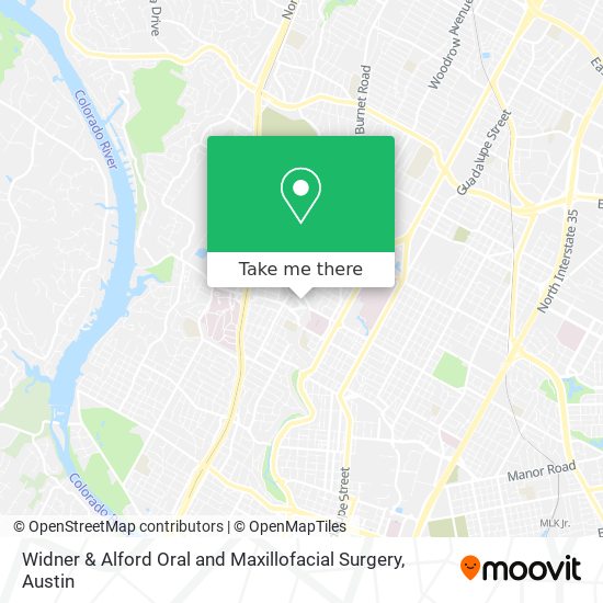 Widner & Alford Oral and Maxillofacial Surgery map