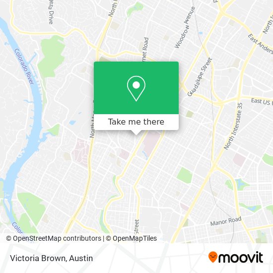 Mapa de Victoria Brown