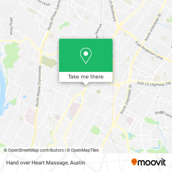 Mapa de Hand over Heart Massage