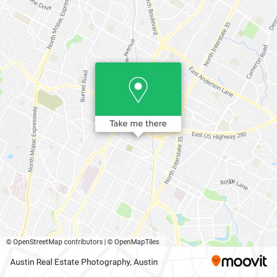 Austin Real Estate Photography map