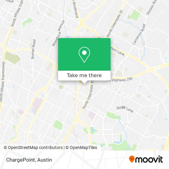 ChargePoint map