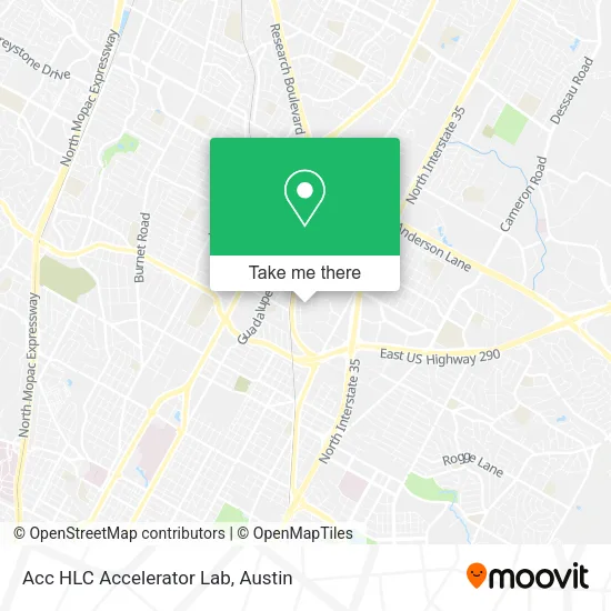 Mapa de Acc HLC Accelerator Lab