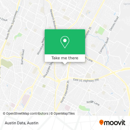 Mapa de Austin Data