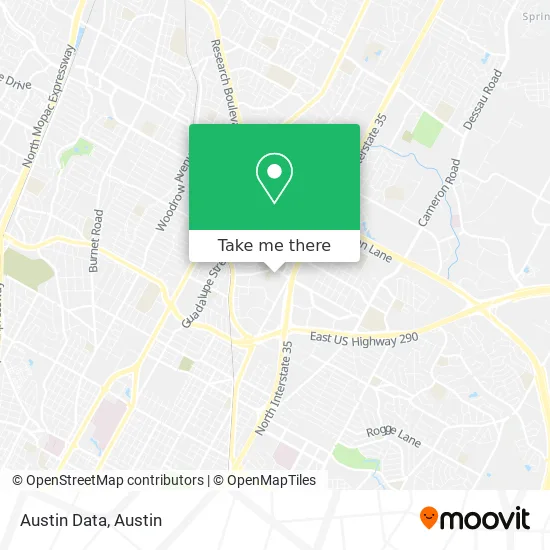 Austin Data map