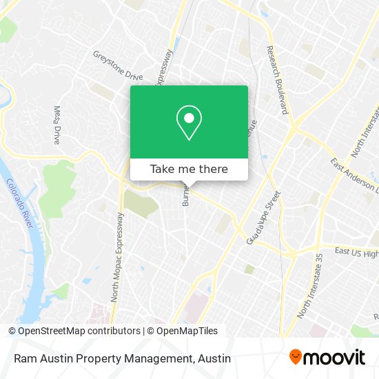 Mapa de Ram Austin Property Management