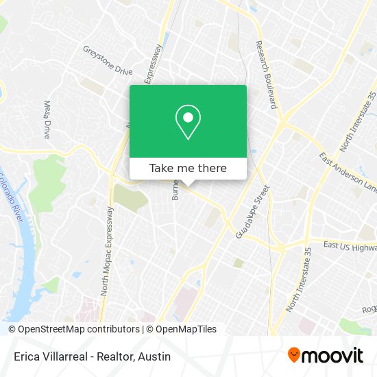 Erica Villarreal - Realtor map