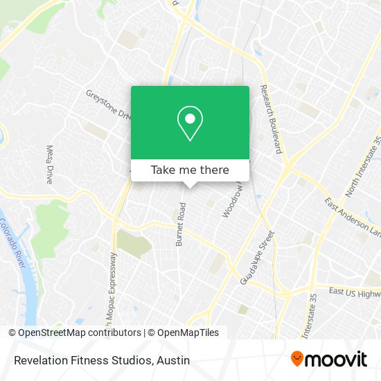 Revelation Fitness Studios map