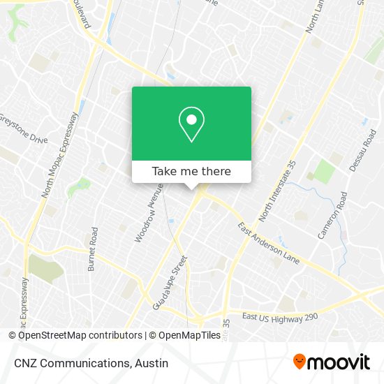 Mapa de CNZ Communications