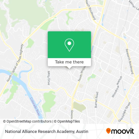 Mapa de National Alliance Research Academy