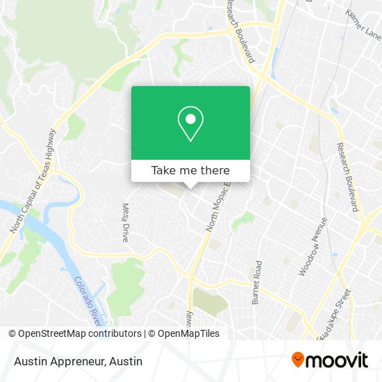 Austin Appreneur map