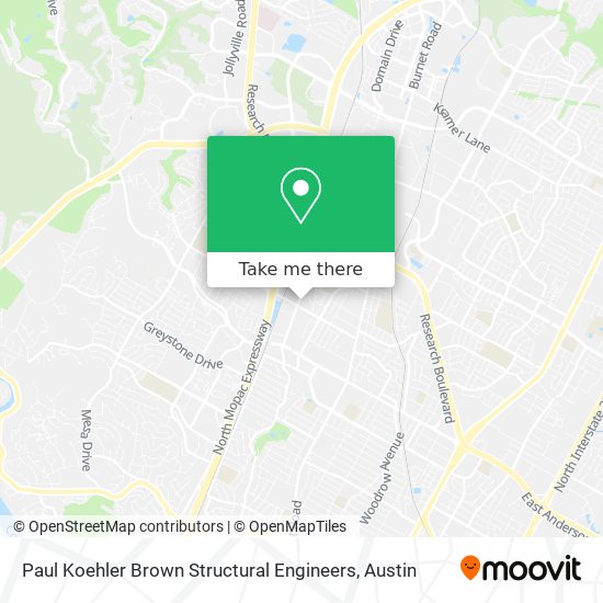 Paul Koehler Brown Structural Engineers map