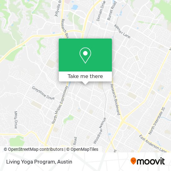 Mapa de Living Yoga Program