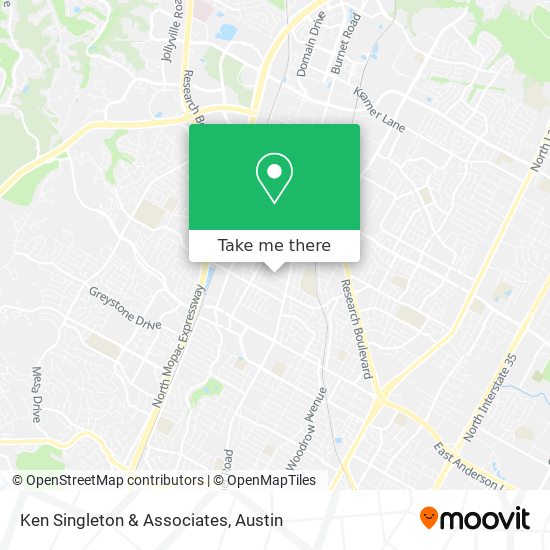 Mapa de Ken Singleton & Associates