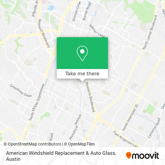 American Windshield Replacement & Auto Glass map