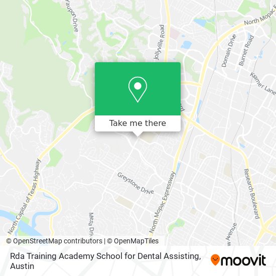 Rda Training Academy School for Dental Assisting map