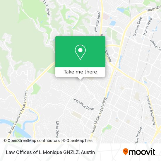 Law Offices of L Monique GNZLZ map