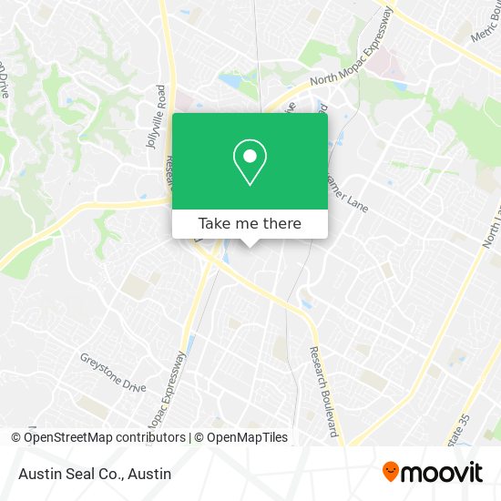 Mapa de Austin Seal Co.