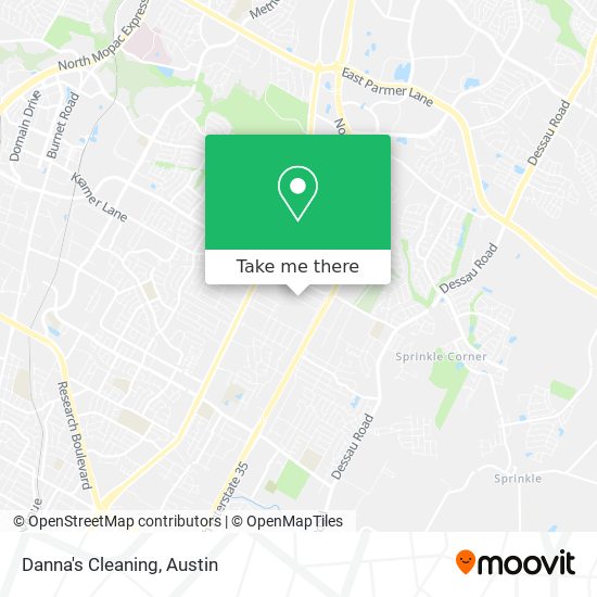 Mapa de Danna's Cleaning