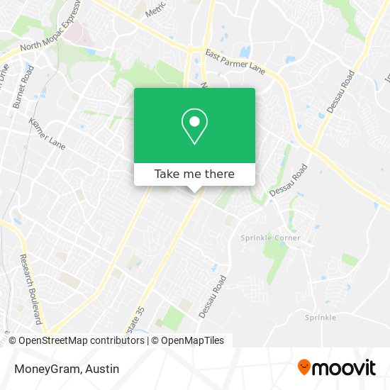 MoneyGram map