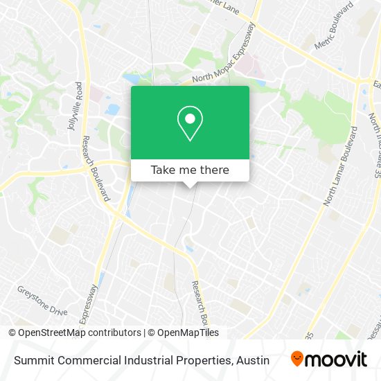 Summit Commercial Industrial Properties map