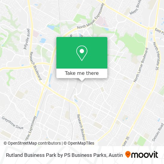 Rutland Business Park by PS Business Parks map
