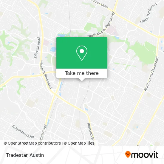 Tradestar map