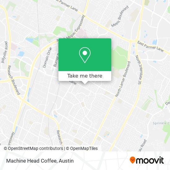 Machine Head Coffee map