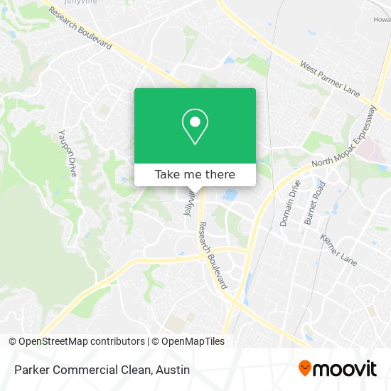 Parker Commercial Clean map