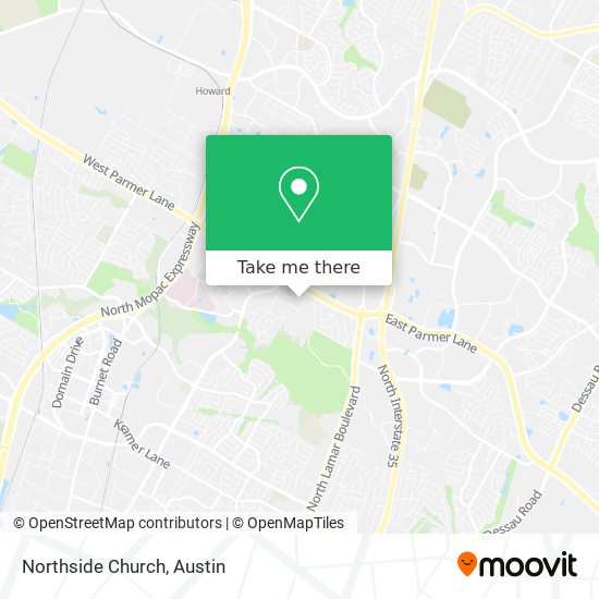 Northside Church map