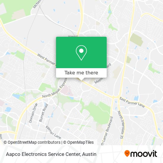 Aapco Electronics Service Center map