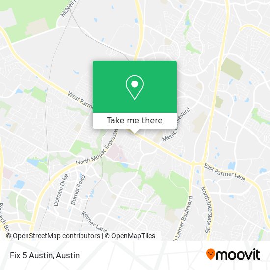 Fix 5 Austin map