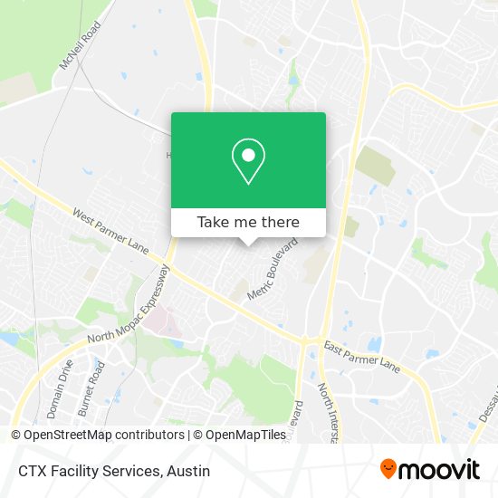 CTX Facility Services map