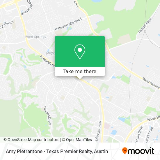 Mapa de Amy Pietrantone - Texas Premier Realty