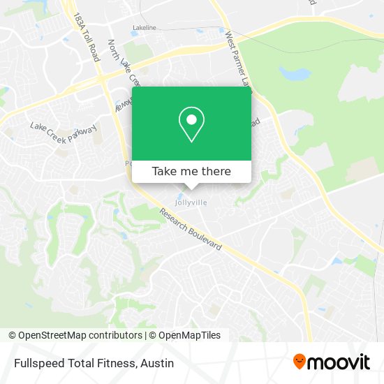 Fullspeed Total Fitness map