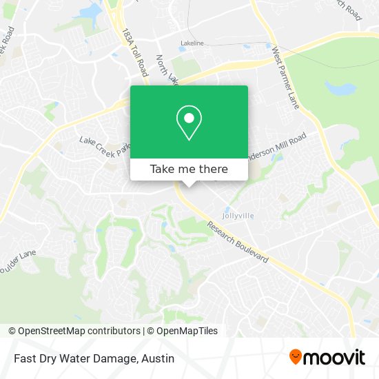 Fast Dry Water Damage map