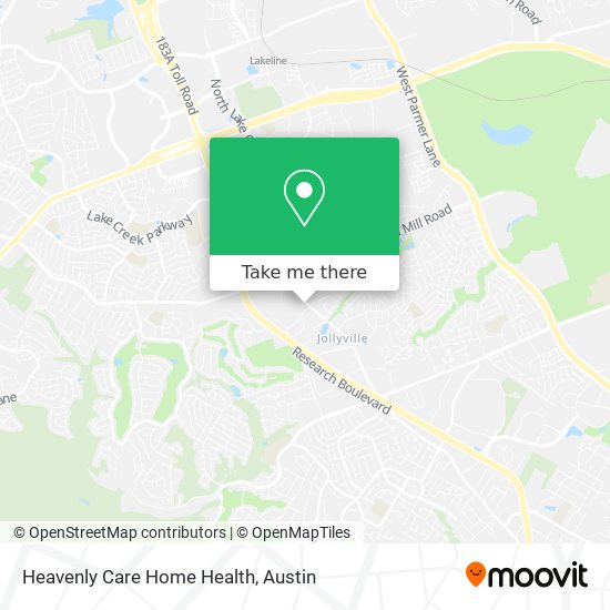 Heavenly Care Home Health map