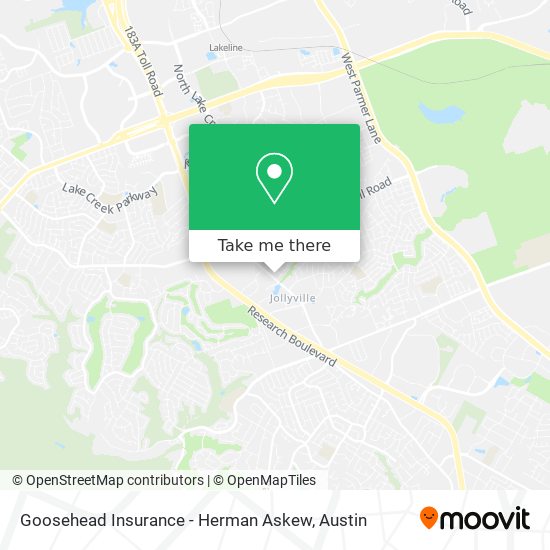 Goosehead Insurance - Herman Askew map