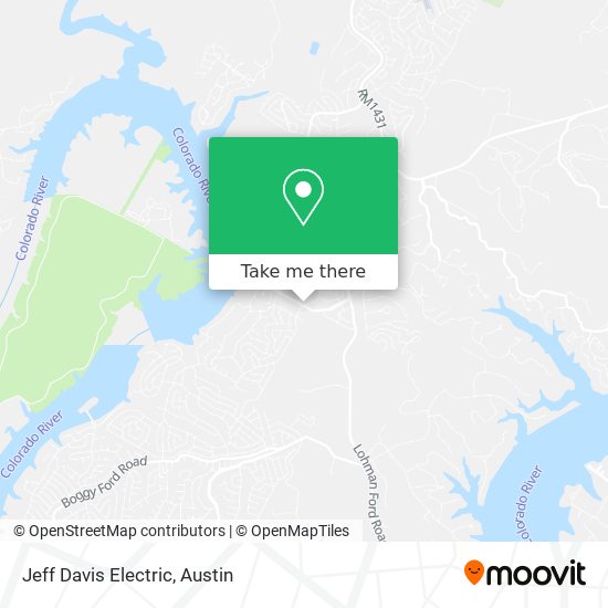 Jeff Davis Electric map