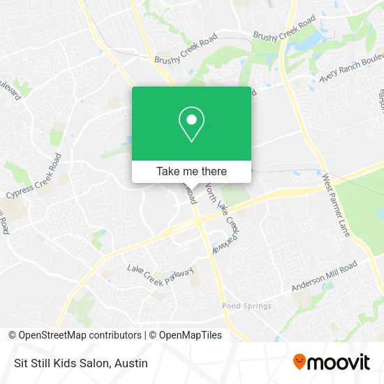 Mapa de Sit Still Kids Salon