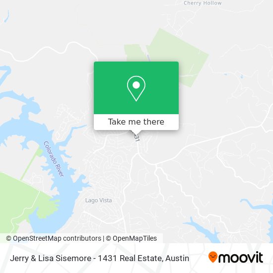 Jerry & Lisa Sisemore - 1431 Real Estate map