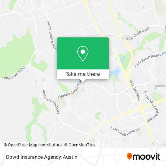 Mapa de Dowd Insurance Agency