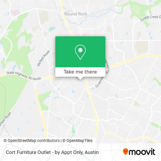 Cort Furniture Outlet - by Appt Only map