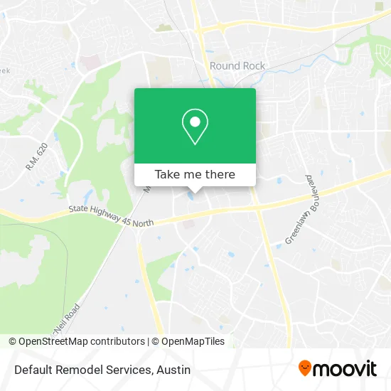 Default Remodel Services map